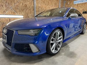 アウディRS７ GTECHNIQ クリスタルセラムブラック施工事例