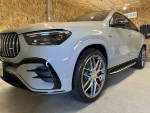 メルセデス AMG GLE 53 Coupe GTECHNIQクリスタルセラムブラック・ホイールコーティング他外装フルコーティング施工事例